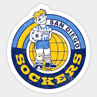 70s/80s San Diego Sockers NASL Team Sticker